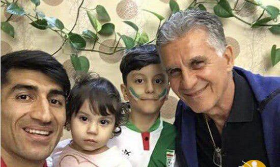 عکس پدر و مادر علیرضا بیرانوند