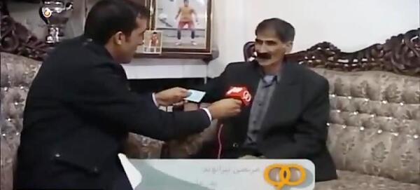 عکس پدر و مادر علیرضا بیرانوند