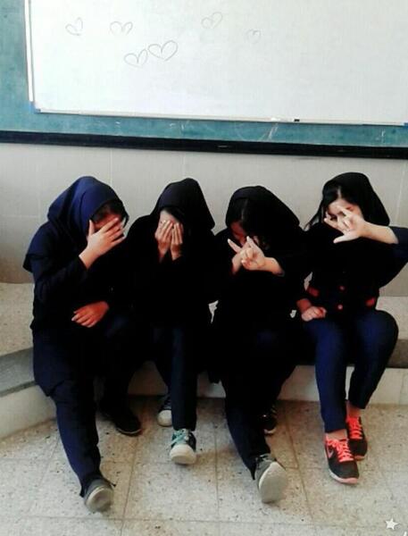 عکس فیک دخترونه مدرسه