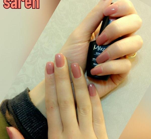 عکس تصاویر ژلیش ناخن طبیعی