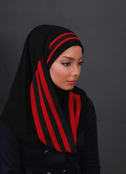 عکس مقنعه مهمانداری