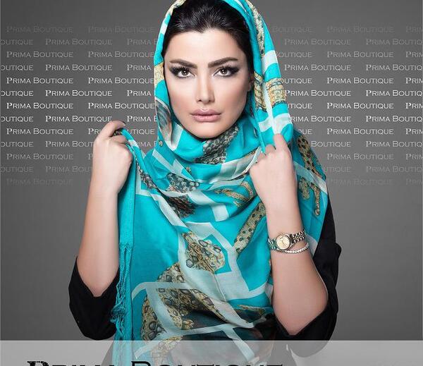 عکس مقنعه مهمانداری