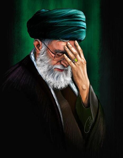 عکس رهبر محرم