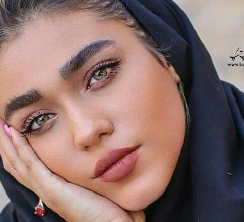عکس دختر چشم عسلی ایرانی