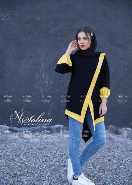 عکس مدل مانتو جدید دخترانه شیک کوتاه
