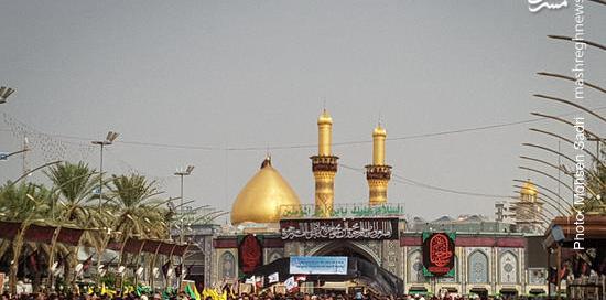 عکس کربلا بارانی