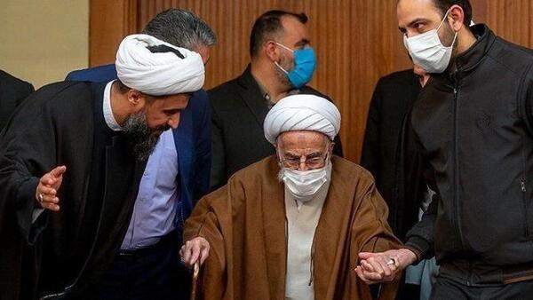 عکس همسر جدید آیت الله جنتی