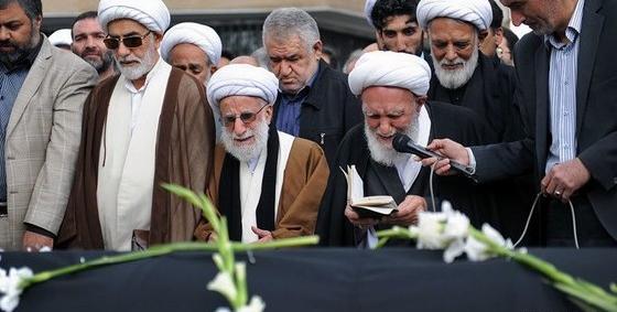 عکس همسر جدید آیت الله جنتی