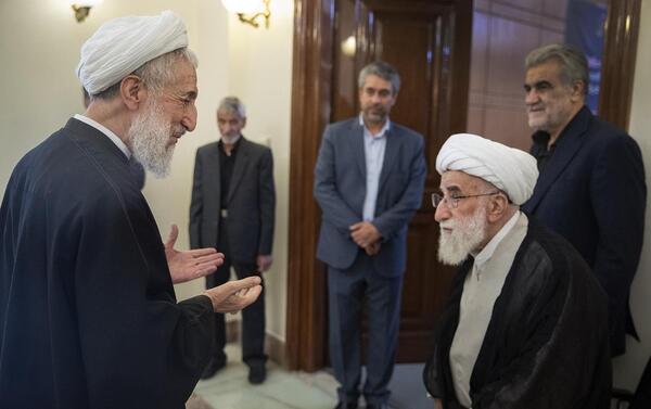 عکس همسر جدید آیت الله جنتی