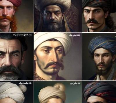 عکس شاه صفویه