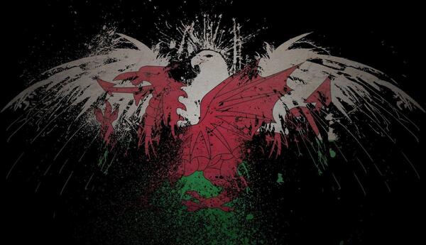 عکس پرچم ولز