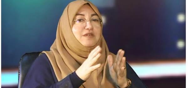 عکس مجری زن عطسه