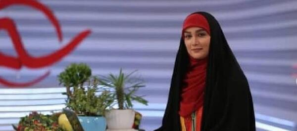 عکس مجری زن عطسه