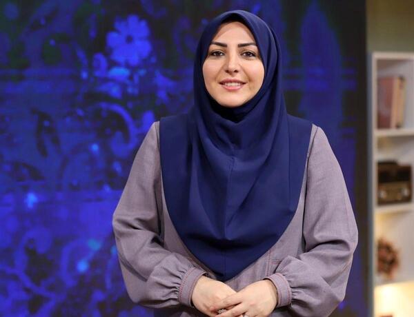 عکس مجری زن پناهنده شده