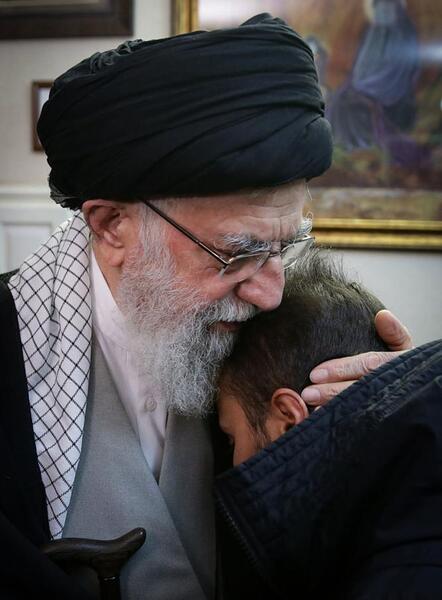 عکس حاج قاسم و امام خامنه ای