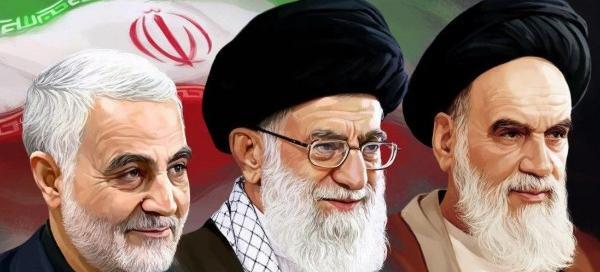 عکس حاج قاسم و امام خامنه ای