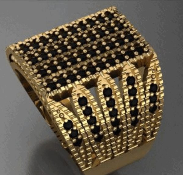 عکس انگشتر طلای روسی