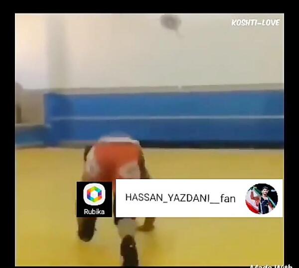 عکس حسن یزدانی برای پروفایل اینستاگرام