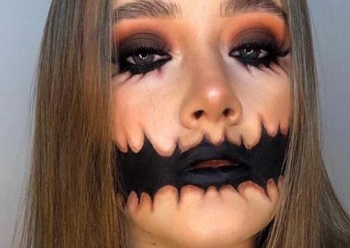 عکس ترسناک روی صورت