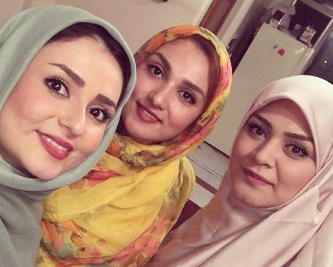 عکس مجری زن رنگین کمان