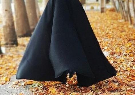 عکس دختر با حجاب تنها