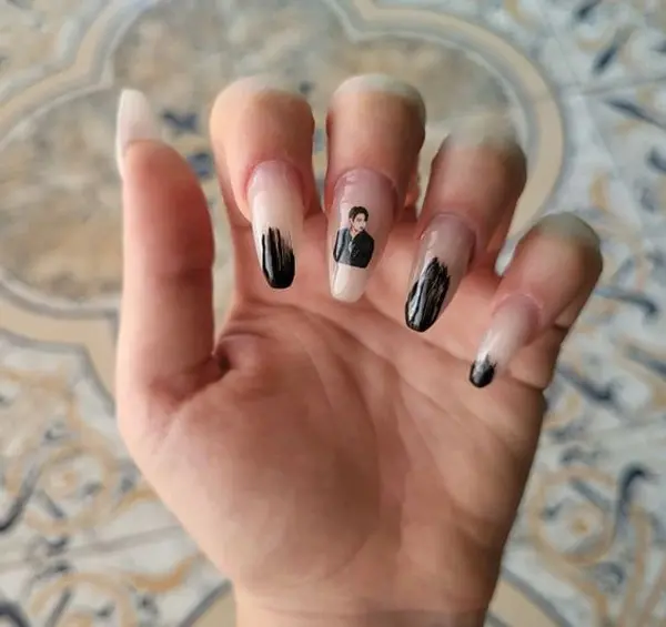 عکس ناخن ژلیش بی تی اس