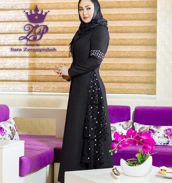عکس مانتوهای زیبای بازیگران