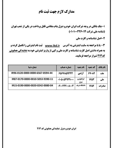 عکس خودروهای ثبت نامی ایران خودرو