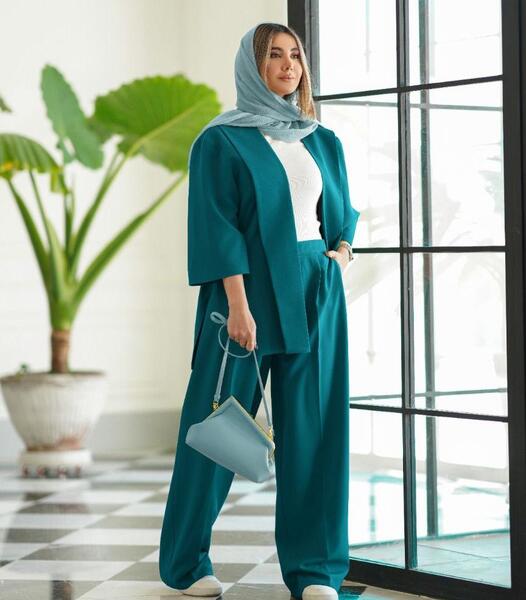 عکس کت و شلوار بگ دخترانه
