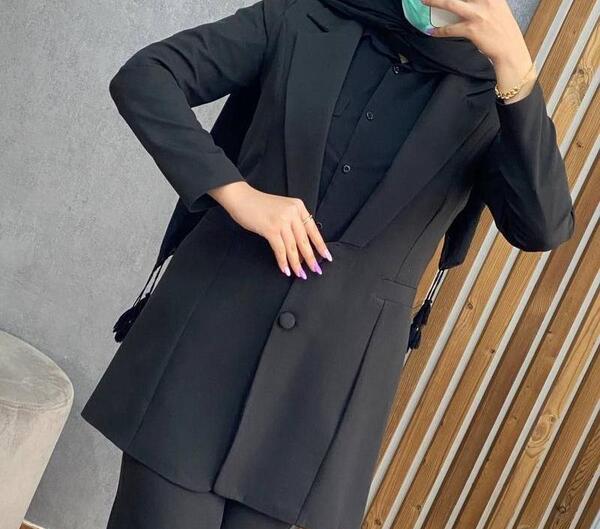عکس کت و شلوار بگ دخترانه