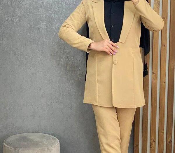 عکس کت و شلوار بگ دخترانه