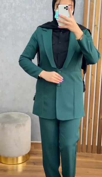 عکس کت و شلوار بگ دخترانه