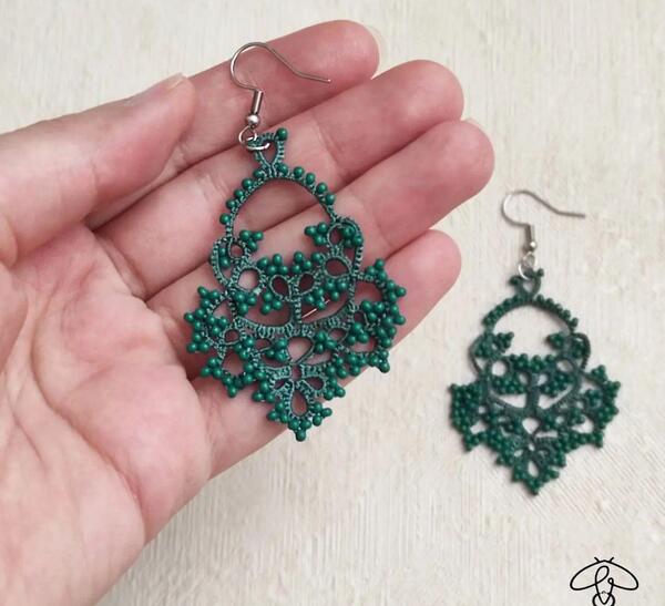 عکس گوشواره در گوش