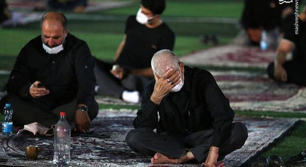 عکس دختر چادری در هیئت