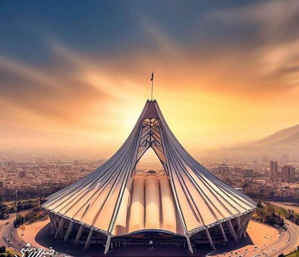 عکس ورزشگاه آزادی جدید
