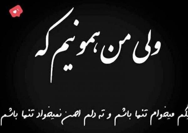 عکس نوشته تنهایی ام را دوست دارم