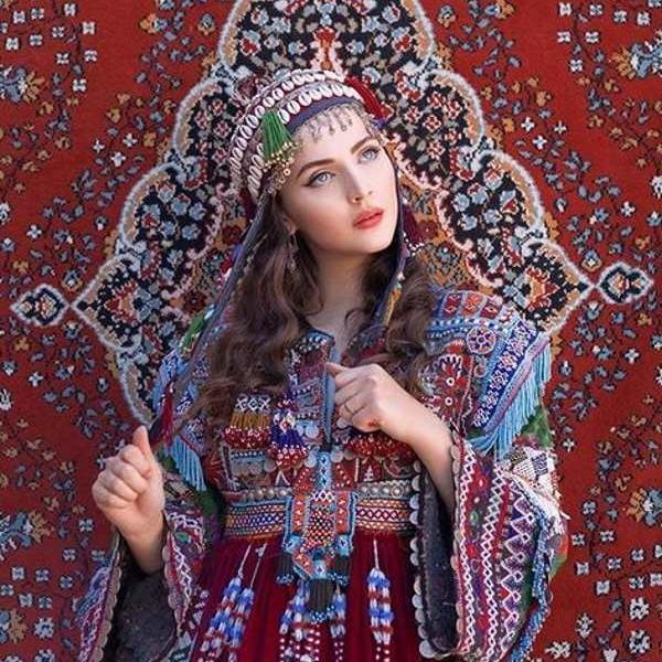 عکس لباس مجلسی افغانی جدید