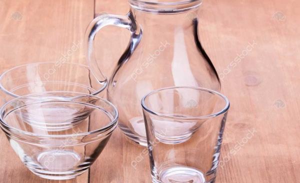 عکس ظرف شیشه ای