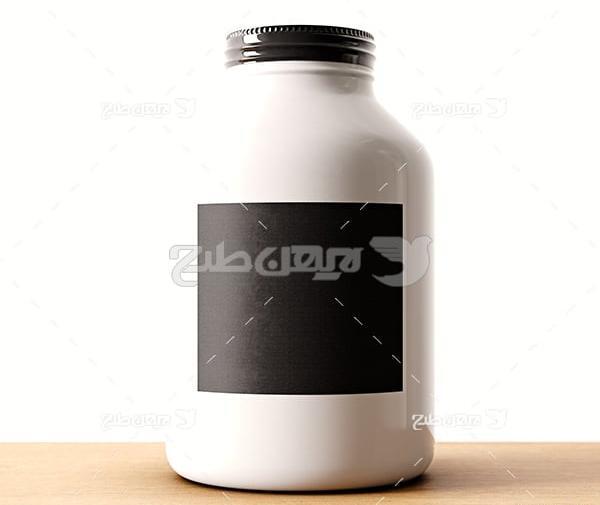 عکس ظرف شیشه ای