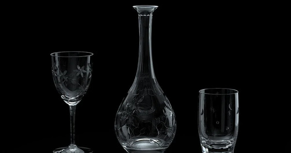 عکس ظرف شیشه ای