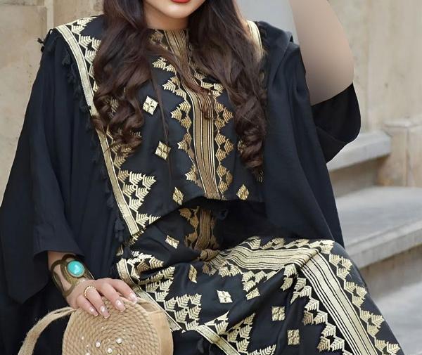 عکس پیراهن گلابتونی بلند