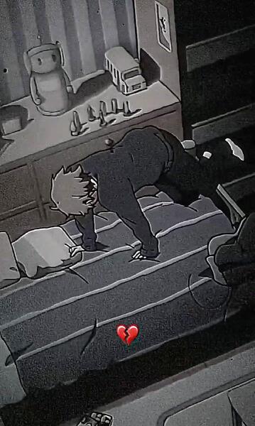 عکس انیمه دارک غمگین