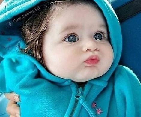 عکس نی نی پسر چشم ابی