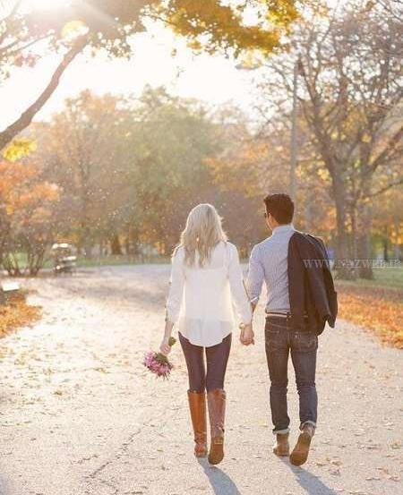 عکس بغل پاییزی