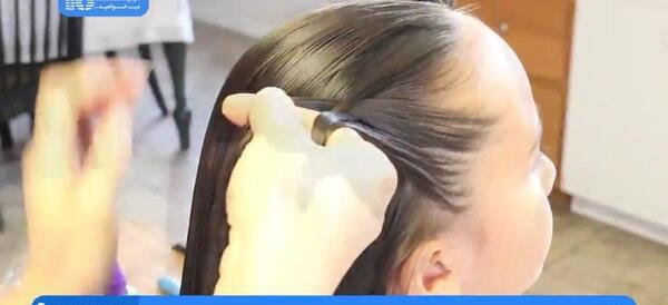 عکس بافت مو خورشیدی