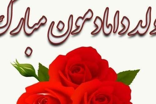 عکس تولدت مبارک داماد گلم
