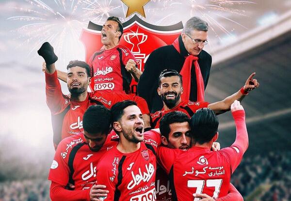 عکس پرسپولیس با شیر برای پروفایل
