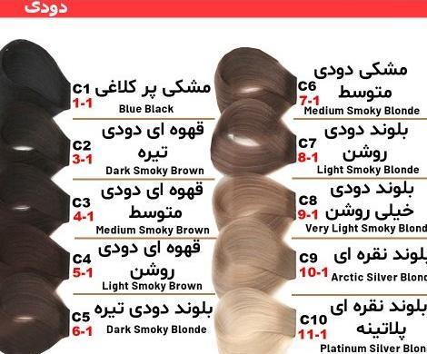 عکس رنگ وانیلی