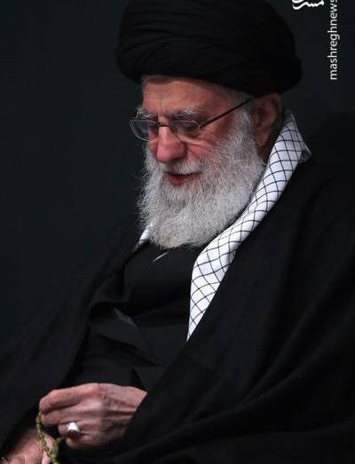 عکس غمگین رهبری