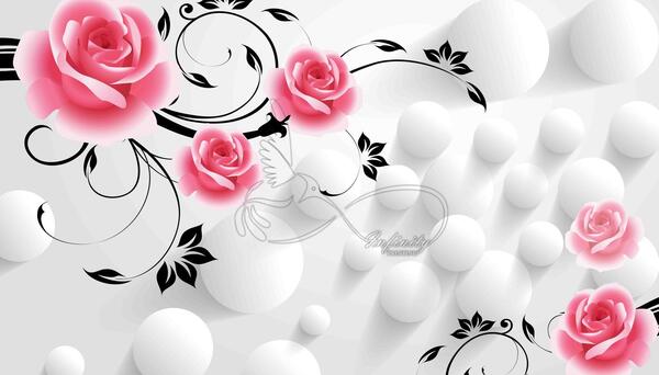 عکس گل رز لایه باز